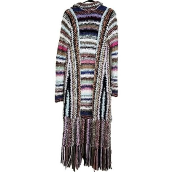 Free People Technicolor Cardigan XS Sweater - Picture 3 of 11